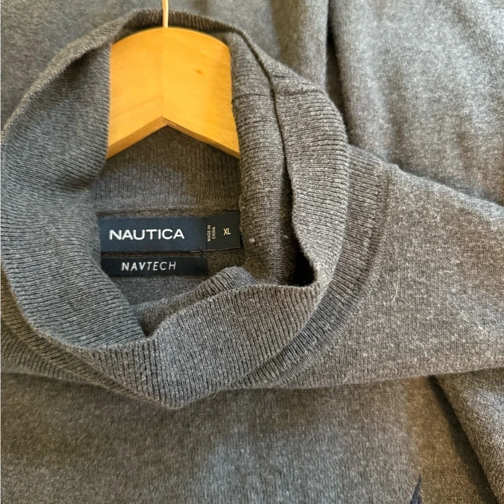 Nautica Dark Gray Men's Turtleneck Sweater